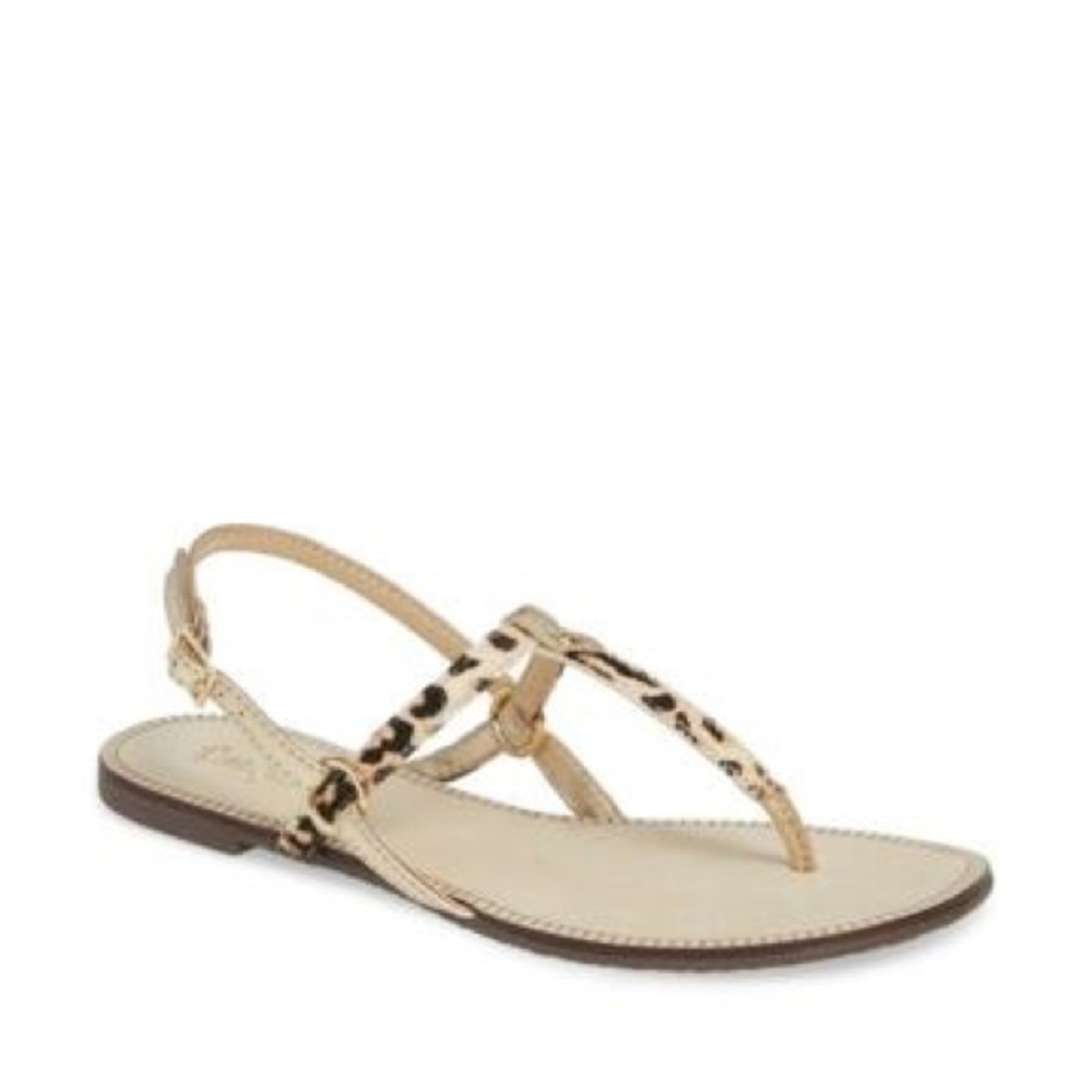 Lily Pulitzer Cheetah Leopard Sandals